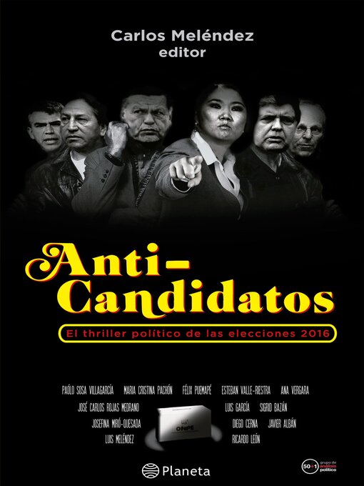 Title details for Anticandidatos by Arturo Maldonado - Available